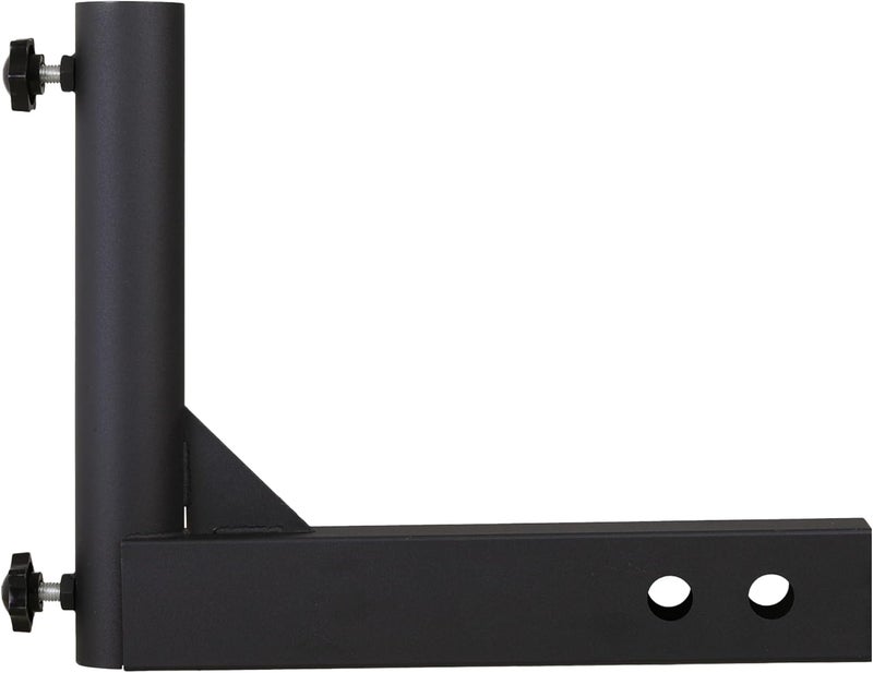 VANROUG Universal Trailer Hitch Mount Flag Pole Holder,for Any Vehicle with 2" Hitch Receiver,Black - Image 5